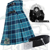 Battle Of Kilts Men’s Tartan Kilt Outfit – 5-Piece Scottish Set with Premium Accessories